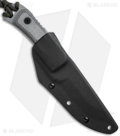 TOPS Knives Overlander Knife Fixed Blade (4" Grey) OV77