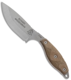 Marble's Chopper Fixed Blade Knife Brown Micarta - Smoky Mountain