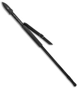 TOPS Knives Trailwalker Tool TTT Spear + Telescoping Staff (4" Black) TTT-01