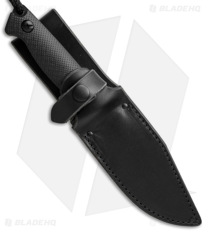 Treeman Knives Combat Chute Knife Black Ops Special (5" Black)