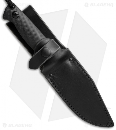 Treeman Knives Combat Chute Knife Black Ops Special (5" Black)