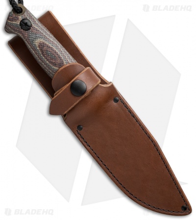 Treeman Knives Combat Chute Knife Snakeskin Canvas (5" Coyote) #9