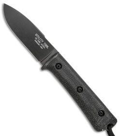 Utility Tool Knives Wilderness Knife No. 3 Black Micarta (3.75" Black) UTK0097