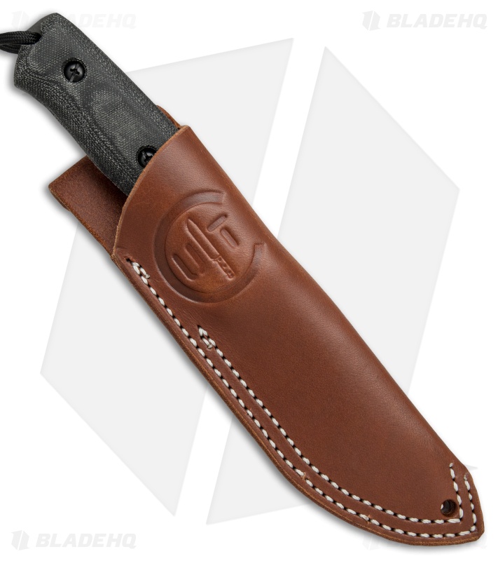 Utility Tool Knives Wilderness Knife No. 5 Black Micarta (3.75" Black) UTK0097
