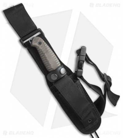 Viper Knives David Fixed Blade Micarta (4.125" Black) VT4002CNN