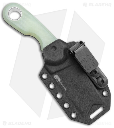 Viper Knives Berus Fixed Blade Knife Sheepsfoot Jade G-10 (2.6" DLC) VT4014DGJ