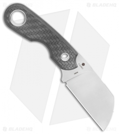 Viper Knives Berus Fixed Blade Knife Sheepsfoot Carbon Fiber (3.5" Satin)