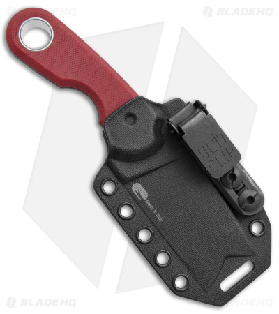 Viper Knives Berus Fixed Blade Knife Sheepsfoot Red G-10 (2.6" DLC)