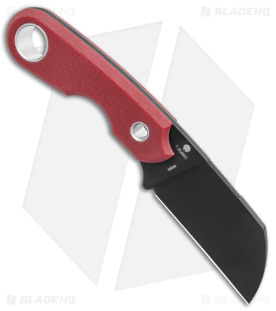 Viper Knives Berus Fixed Blade Knife Sheepsfoot Red G-10 (2.6" DLC)