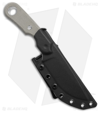 Viper Knives Basic 1 Fixed Blade Knife Green Micarta (3.8" Satin) VT 4026 CG
