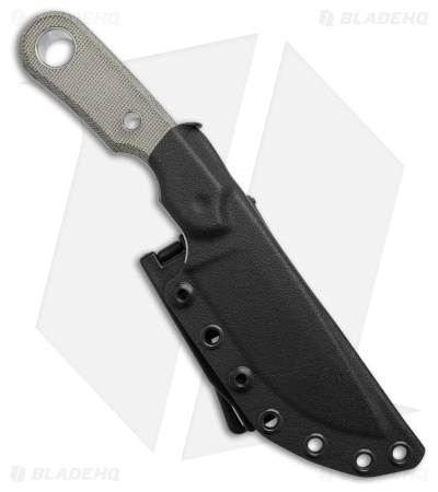Viper Knives Basic 1 Fixed Blade Knife Green Micarta (3.8" Satin) D2