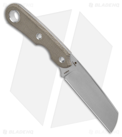 Viper Knives Basic 2 Fixed Blade Knife Green Micarta (3.75" Satin) VT 4032 CG