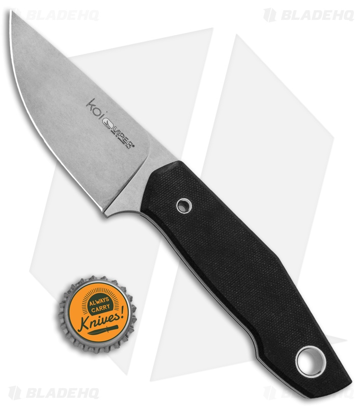 ハイパーナイフ　韓国製 Viper Knives Koi Hunting Knife | Black G-10 | Blade HQ
