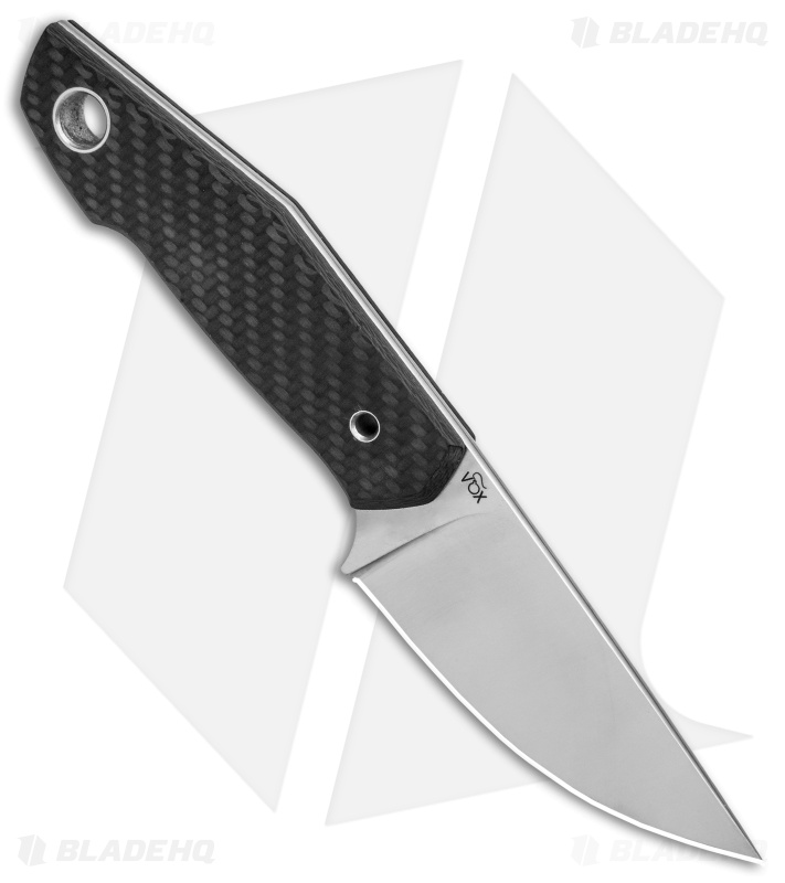 Viper Knives Voxnaes Koi Fixed Blade Carbon Fiber (3.5" Satin N690) V4010FC