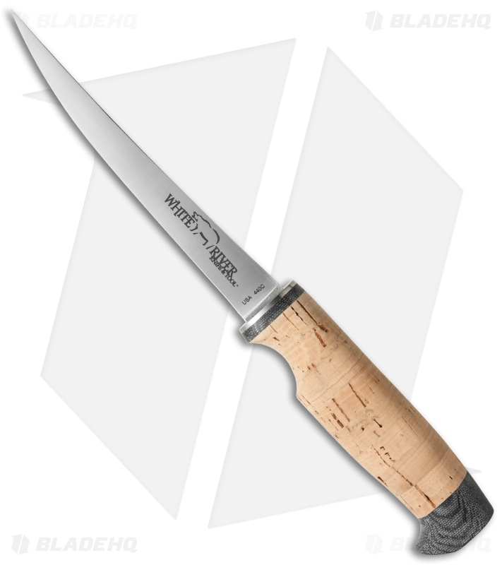 White River Knives 6" Traditional Fillet Knife Cork
