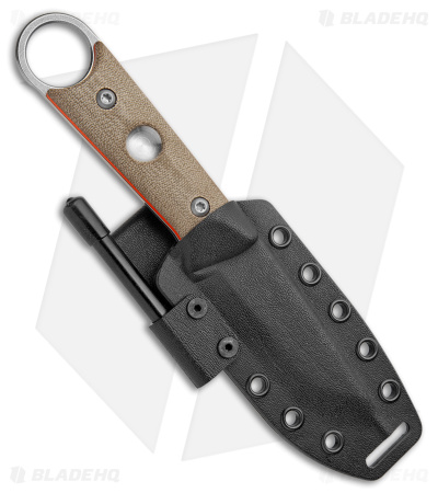 White River Firecraft Puukko Fixed Blade Knife Micarta (3.7" Scandi SW) FC-PKO