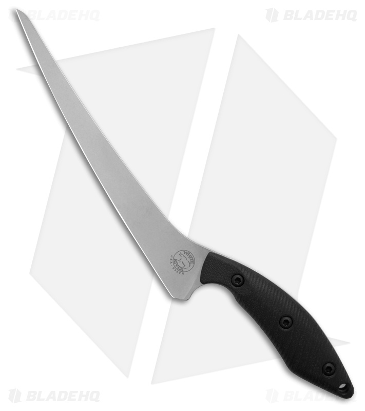 White River Knives 8.5" Step-Up Fillet Knife Black G-10 (8.5" Stonewash)