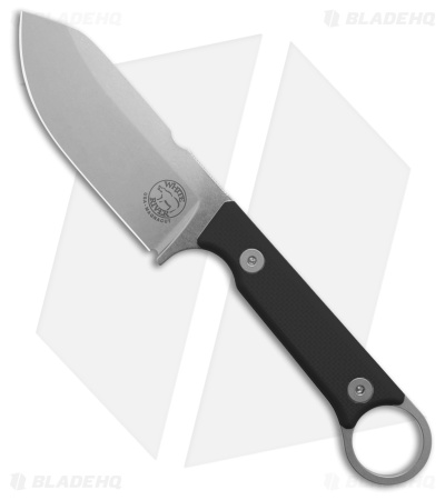 White River Firecraft 3.5 Pro Fixed Blade Knife Black G-10 (3.5" SW)