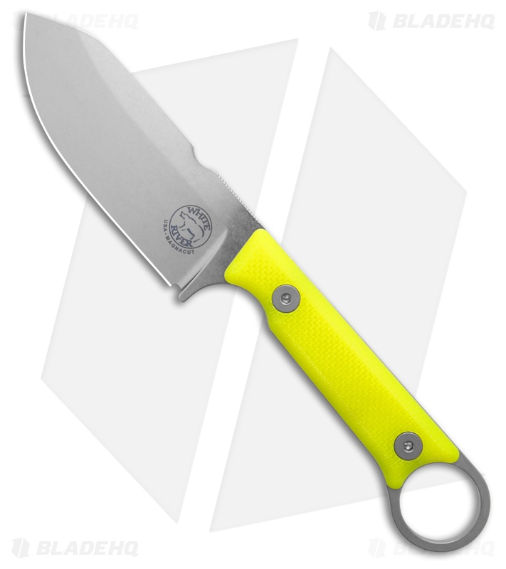 White River Knives Firecraft 3.5 Pro Fixed Blade Hi-Vis G-10
