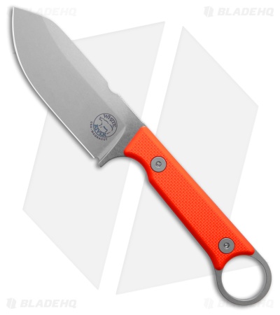 White River Firecraft 3.5 Pro Fixed Blade Knife Orange G-10 (3.5" SW)