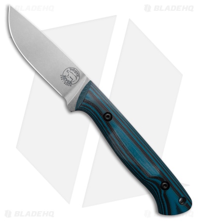 White River Knives Fry Utility Hunter Black/Blue G-10 (3" Stonewash)