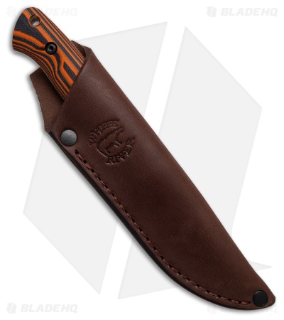 White River Knives Fry Utility Hunter Knife Orange/Black G-10 (3" SW)