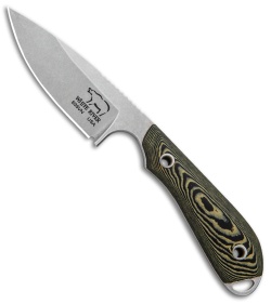 White River Knives M1 Caper Fixed Blade Knife Black/Maple Richlite (3" SW)