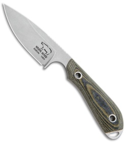 White River Knives M1 Caper Fixed Blade Knife Black/Olive Micarta (3.1" SW)