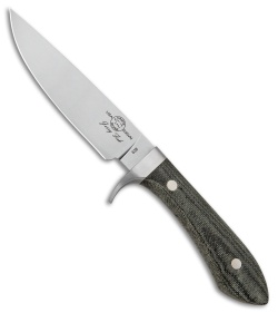 White River Knives Sendero Classic Knife Black Micarta (4.625" Stonewash) 