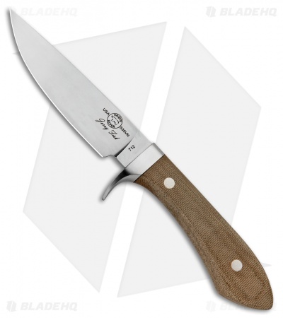 White River Knives Sendero Classic Knife Olive Drab Micarta (4.625" Stonewash) 