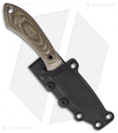 White River Knives Sendero Pack Knife Olive Drab Micarta (3.25" Stonewash) 