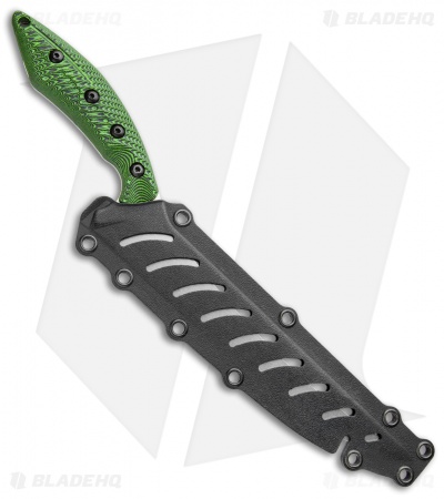 White River Knives 8.5" Step-Up Fillet Knife Green/Black G10