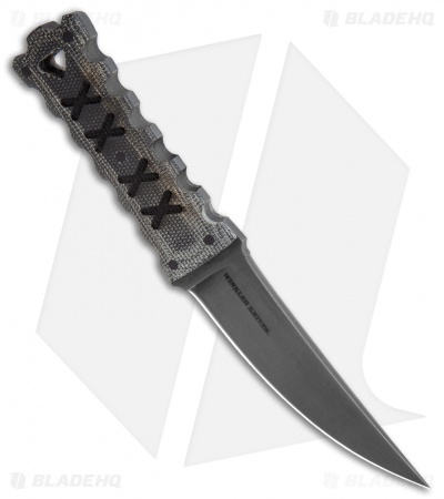 Williams Blade Design HZM Mini Kaiken Knife Black Micarta (3.5" Black) HZM-001