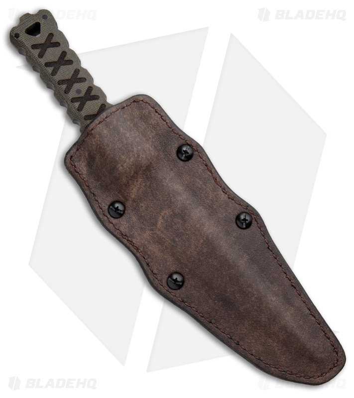 Williams Blade Design HZT Fixed Blade Knife Micarta (6.4" Black) HZT-004