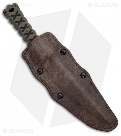 Williams Blade Design HZT Fixed Blade Knife Micarta (6.4" Black) HZT-004