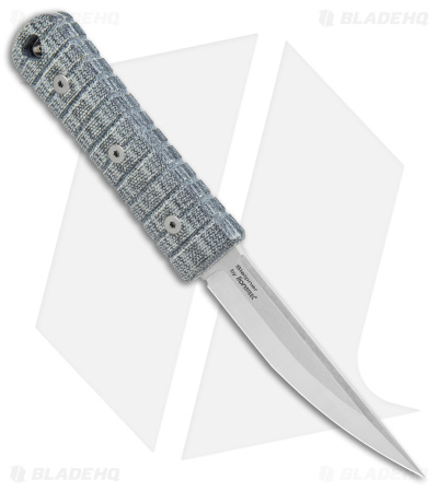 Williams Blade Design Osoraku Zukuri Mini Kaiken Black Micarta (3.5" Satin)