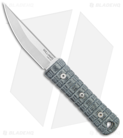 Williams Blade Design OZM 002 - Fixed Blade | Black Micarta | Blade HQ