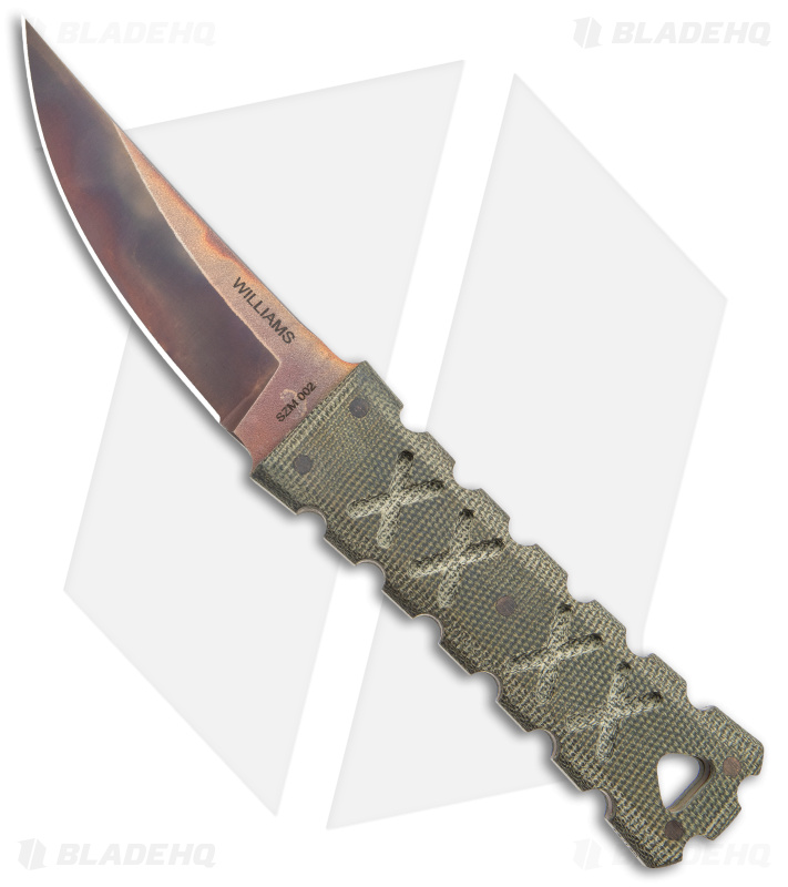 Williams Blade | Mini Kaiken | Green Micarta/Apocalyptic