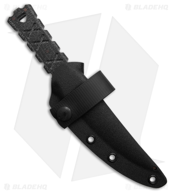 Williams Blade Design SZK Black Burlap Micarta Apocalyptic