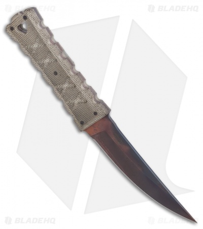 Williams Blade Design SZK Green Canvas Micarta (4.5" Apocalyptic) SZK-002