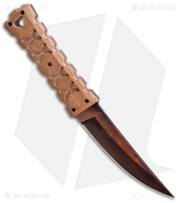 Williams Blade Design SZK Natural Canvas Micarta (4.5