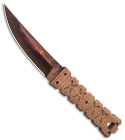 Williams Blade Design SZK Natural Canvas Micarta (4.5" Apocalyptic) SZK-003