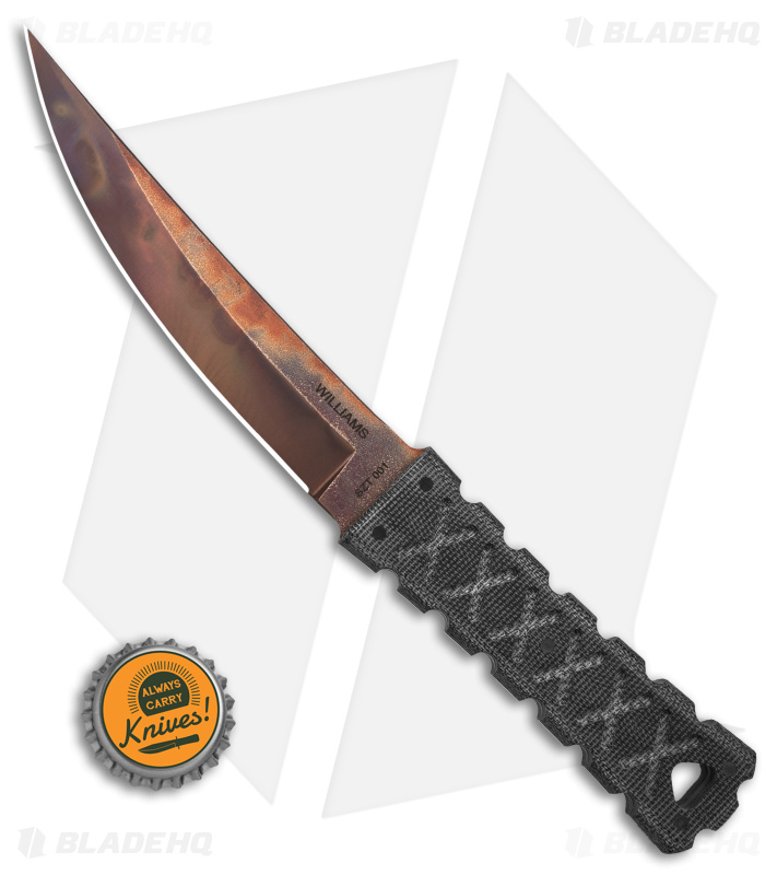 Williams Blade Design SZT Black Canvas Micarta - Blade HQ