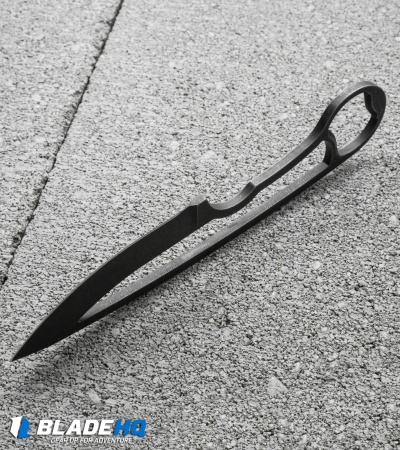 Wilmont Grinders Ultralight Beer Opening Neck Knife (3.25" Black SW)