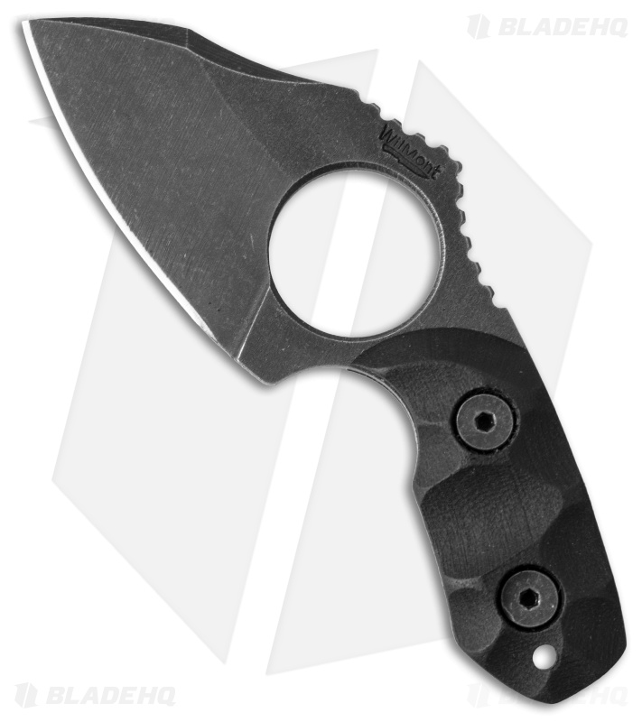 Wilmont Knives Little Opener Knife Black G-10 (2.25" Acid SW)