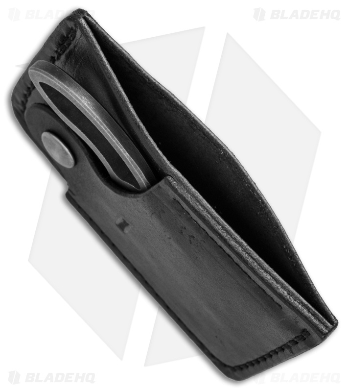 Wilmont Knives Little Skinner Knife + Leather Wallet/Sheath (2.25" Satin)