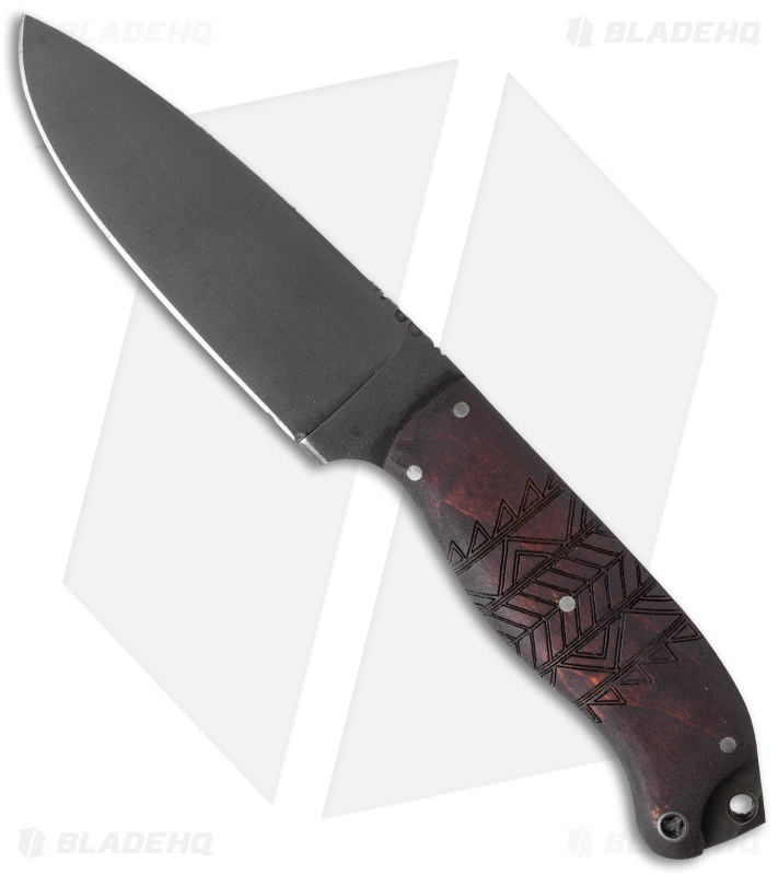 Winkler Knives Bushcraft Knife Tribal Maple (4.375" Caswell) BHQ Exclusive