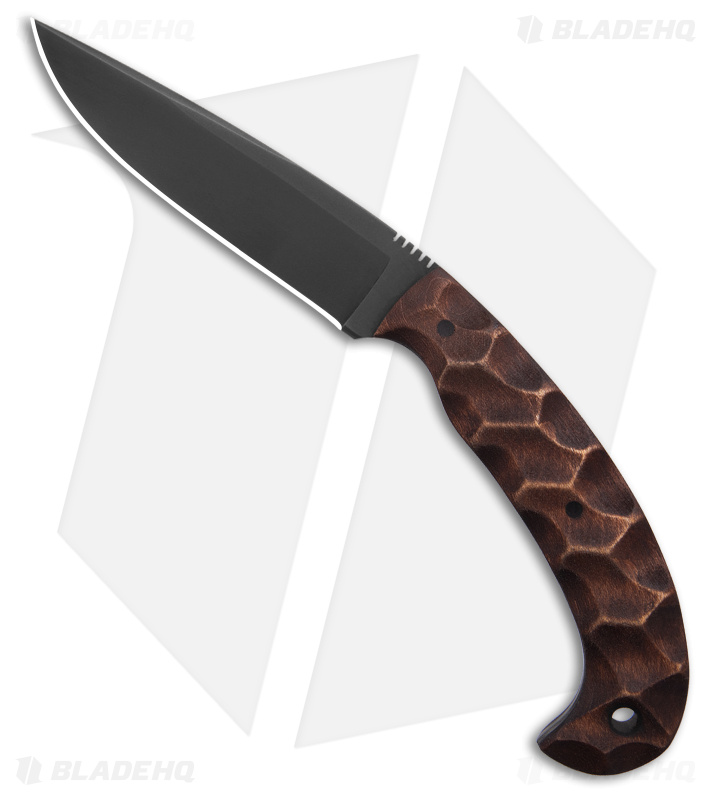 Winkler Knives Contingency Fixed Blade Knife Maple Sculpted (3.75" Black)