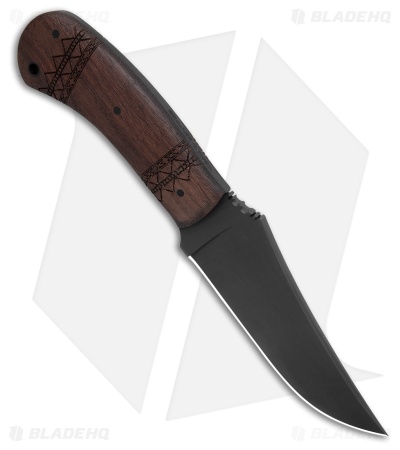 Winkler Knives Belt Knife Fixed Blade Walnut Tribal (4.75" Caswell)