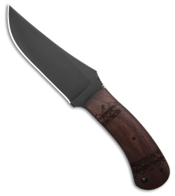 Winkler Knives Belt Knife Fixed Blade Walnut Tribal (4.75" Caswell)
